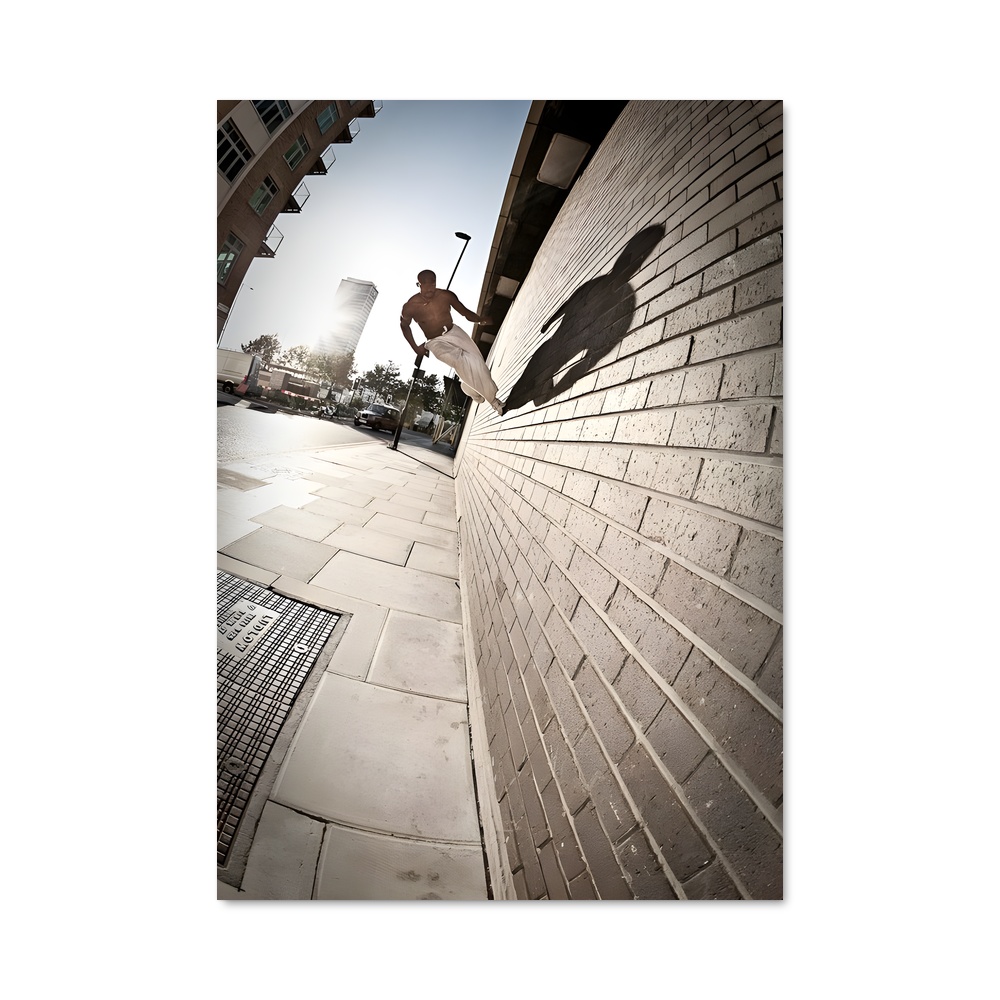 Poster Skate & Wall